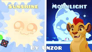 Geometry Dash  Sunshine amp Moonlight By Unzor [upl. by Nagol640]