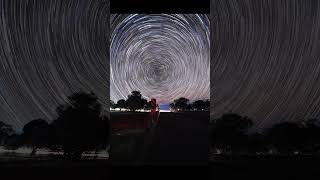 Star Trail Timelapse space star astronomy astrophotography startrail shorts fyp [upl. by Ethbinium]