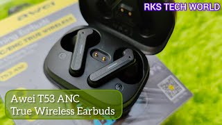 Awei T53 ANC True Wireless Earbuds [upl. by Noam]