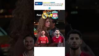 Bro Real Madrid🥵🔥VS Liverpool oh my Matchrealmadridfootball edit funny fyp foryouviralvideo [upl. by Langdon73]