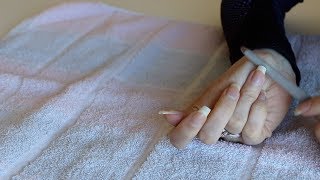 ASMR Nail Filing No Talking [upl. by Buzz]