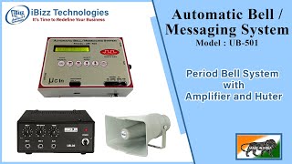 Automatic School Bell UB501 Bell Schedule Setup amp Full Installation schoolbell [upl. by Atinal]