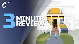 Hindsight  Review in 3 Minutes [upl. by Radke]