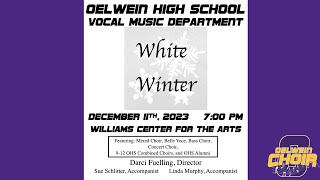 Oelwein High School Vocal Music Department Concert [upl. by Elbring64]