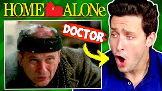 Doctor Reacts To Home Alone Injuries [upl. by Adihsaar]