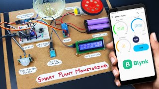 New Blynk IOT Smart Plant Monitoring System [upl. by Kelley]