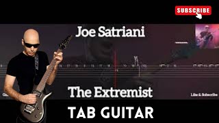 Joe Satriani  The Extremist  Tab Guitar [upl. by Magnusson11]