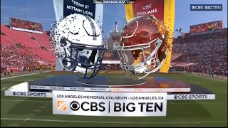 BIG TEN on CBS intro  4 Penn State  USC  10142024 [upl. by Aititil]