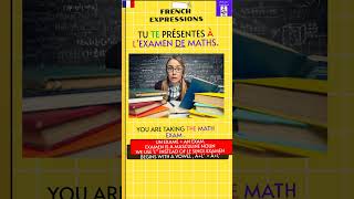 Learn the expression Se présenter à un examen To take or attend an exam [upl. by Eirelam560]