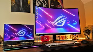 Samsung Odyssey G7  BIGGER is better 32inch review [upl. by Assenahs]