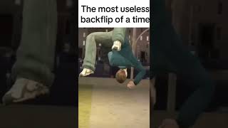 MOST USELESS BACKFLIP OF ALL TIME 😂😂spiderman [upl. by Dnalkrik971]