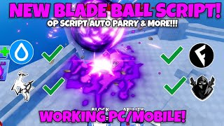 NEW OP Blade Ball Script NO KEY 2024  AUTO PARRY BEST SCRIPT  Mobile amp Pc  No lagping [upl. by Nyletak]