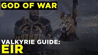 God of War Eir the Valkyrie Boss Fight Guide [upl. by Tiduj977]