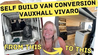 Vauxhall Vivaro Self Build Camper Van Conversion Tour [upl. by Leavy272]