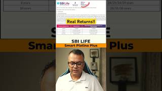 SBI Life Smart Platina Plus Plan  Real Returns [upl. by Kcirederf]