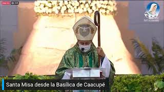 Santa Misa desde la Basílica de Caacupé [upl. by Yelekreb57]