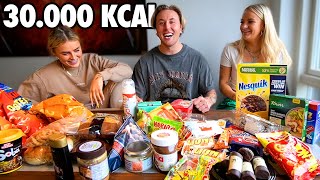 30000 KALORIER CHALLENGE ft Nadja Hansen [upl. by Lymann]