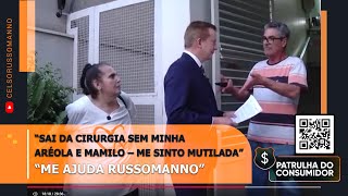 “SAI DA CIRURGIA SEM MINHA ARÉOLA E MAMILO – ME SINTO MUTILADA  ME AJUDA RUSSOMANNO” [upl. by Esina]