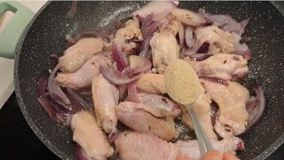 GARLIC PEPPER CHCIKEN RECIPE  GARLIC CLOVES CHICKEN RECIPE Indianirishcuisines [upl. by Prem585]