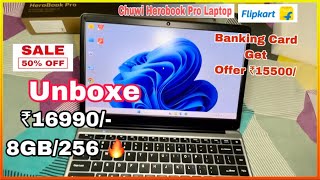 Chuwi Herobook Pro Laptop Unboxing ​ Flipkart [upl. by Mathilda]