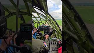 Amazing Cockpit POV of B29 Landing ✈️ Intense Control Inputs Aviation B29 CockpitView [upl. by Ashok206]