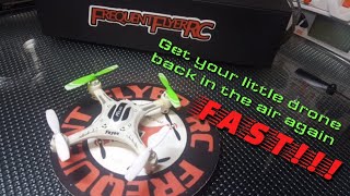 Beginners Guide What to do if propellers spin but the quadcopter wont fly [upl. by Eram956]