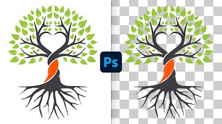 Remove White Background from Logos in Photoshop Fast amp Easy [upl. by Skill]