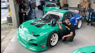 HUGE CHANGES TO MY RX7  Rebuild Part 1 [upl. by Yznil]