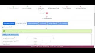 MGU PG CAP  Steps for online registration [upl. by Minni]