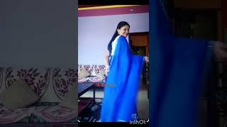 Ribbon embroideryNew design fashion mekhelachador design ribbonembroidery viralvideo [upl. by Nedla881]