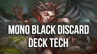 Mtg Deck Tech Mono Black Discard in Throne of Eldraine Standard [upl. by Nolham]