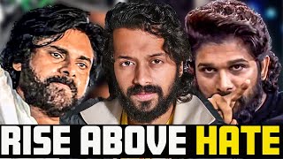 🚨Allu Arjun Vs Pawan Kalyan🚨  Who Is Right  Telugu  Aye Jude ✊ [upl. by Nahte]