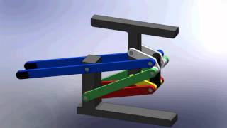 8 bar elevator linkage mechanism [upl. by Martha]