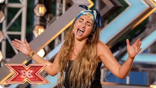 Talia Dean casts her spell on the Judges  Auditions Week 2  The X Factor 2017 [upl. by Kristan976]