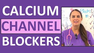 Calcium Channel Blockers Mechanism of Action Pharmacology Nursing Non Dihydropyridine [upl. by Ebaj]