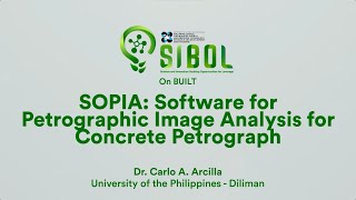 SOPIA Software for Petrographic Image Analysis for Concrete Petrograph [upl. by Alistair]