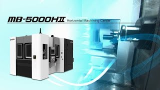 Horizontal Machining Center MB5000HⅡ【OKUMA CORPORATION JAPAN】 [upl. by Unam]