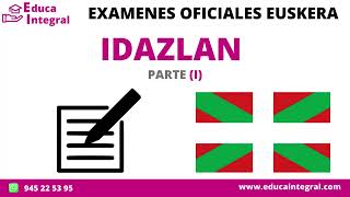 Clases de Euskera CONSEJOS PARA HACER UN CORRECTO IDAZLAN Parte I 💯Preparación Exámenes Oficiales [upl. by Ellinehc626]