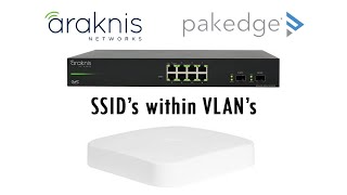 Araknis amp Pakedge  Configuring SSIDs within VLANS  Tutorial [upl. by Jeramey970]