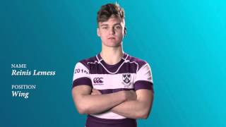 Clongowes Players in the Bank of Ireland Leinster Senior Schools Cup semi final 2016 BOIrugby [upl. by Merwyn]