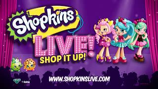 OFFICIAL  Shopkins LIVE Shop It Up  Stage Show [upl. by Epolenep]