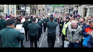 Lambertville Brass Band Whit Friday 2024 Delph [upl. by Rizzi]