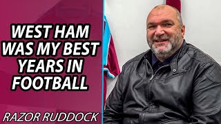 quotWest Ham Was My Funniest Years In Footballquot Neil Razor Ruddock Interview [upl. by Eibob]