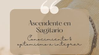 🔮Ascendente en Sagitario🔮 [upl. by Yknarf]