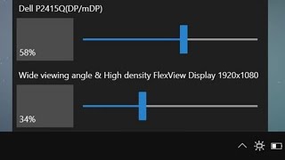 How to Adjust Monitor Brightness in Windows Directly From PC Control Extended Monitor Brightness [upl. by Yttig]