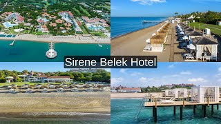 Sirene Belek Hotel  5Star Luxury in Belek Turkey 🇹🇷  Hotel Tour amp Review [upl. by Aitnwahs202]