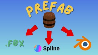 How to export prefabs in Unity [upl. by Yemaj]