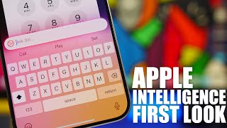 iOS 181  NEW Apple Intelligence Features First Look [upl. by Dagnah]