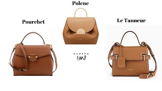 Polene Pourchet and Le Tanneur  Entry level luxury handbags  Anesu Sagonda [upl. by Lesko]