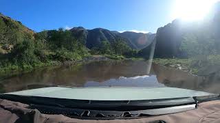 Baviaans River Crossing west of Grassnek oct 2023 [upl. by Eejan]